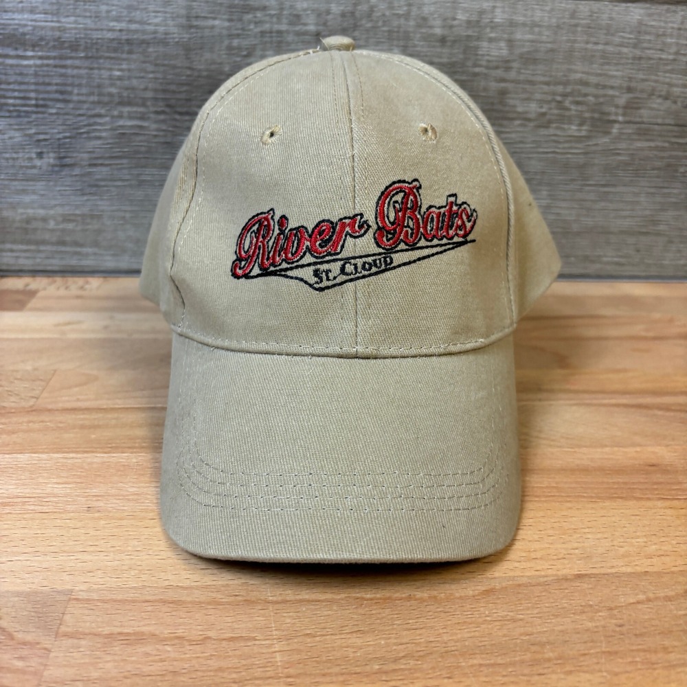 St Cloud Hat Cap Strap Back Brown Baseball Northwoods League Rox Minnesota